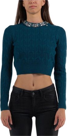Elisabetta Franchi Mujer, Jerseys, Verde, Talla: L