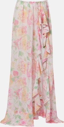 Bananhot Gonna lunga Clara con stampa floreale