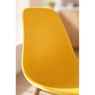 Regalos Miguel Sillas Comedor - Silla Mykle - Amarillo