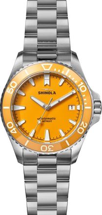 Shinola Monster Lake Huron Automatic Dive Bracelet Watch, 39mm in Sun Lake at Nordstrom