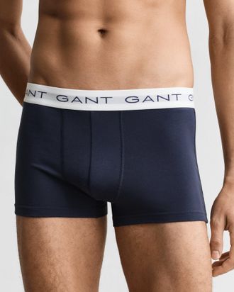 GANT Men 3-Pack Trunks (XXXL) MULTICOLOR