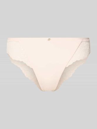 HUGO BOSS Slip mit Spitzenbesatz Modell BRIEF_BLOSSOM in Hellrosa, Gr&ouml;&szlig;e XS