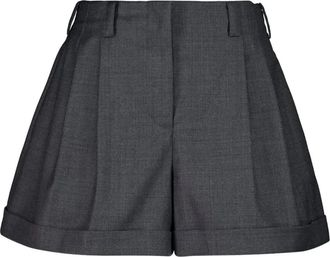 Givenchy Shorts sartoriali in lana - Grigio