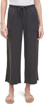 Splendid Angie Crop Wide Leg Pants in Lead at Nordstrom, Size X-Small