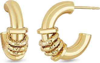 Bony Levy 14K Gold Hoop Earrings in 14K Yellow Gold at Nordstrom