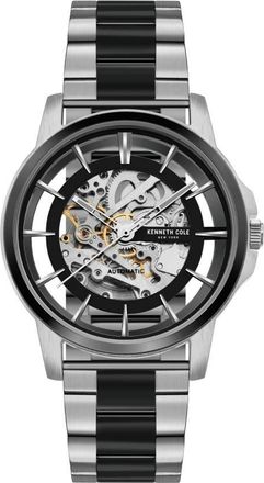 Kenneth Cole Automatic Skeleton Dial Watch KC5022700910