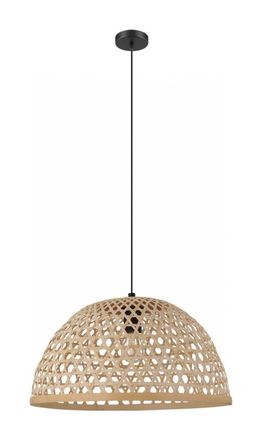Eglo Eglo Iluminaci&oacute;n L&aacute;mpara Colgante Claverdon De Madera Grande &Oslash;49,5cm
