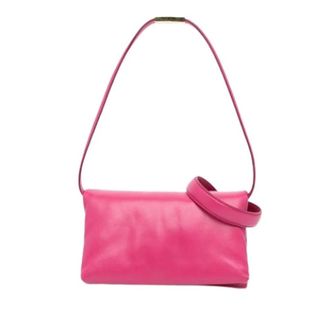 Marni Pre-owned Crossbody Bag - Dames - Pre-owned - Roze - Maat: ONE Size Leer