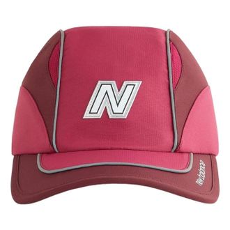 Kith x New Balance Mixed Tech Griffey Runner Cap Biking Red KHMA050005-7005