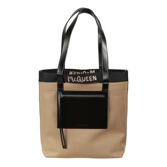 Alexander McQueen Hombre, Bolsos, Beige, Talla: ONE Size