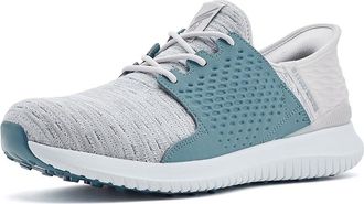 Skechers Max 2 Rover Hands Free Slip-Ins Mens Shoes Light Gray/Light Blue : 12.5 D - Medium, Rubber