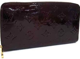 Louis Vuitton Monogram Vernis Amarante Monogram Vernis Long Wallet (Bi-Fold) (Pre-Owned)