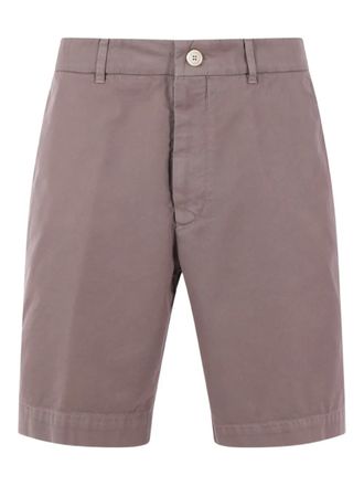 Brunello Cucinelli cotton chino shorts - men - Cotton - 54 - Brown