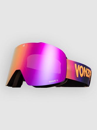 Vonzipper Outro Grunge Black Matte Goggle zwart