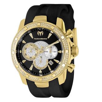 Technomarine UF6 Chronograph Quartz Black Dial Mens Watch TM-621011