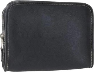 Dior Pre-owned Clutches, female, Black, Size: ONE SIZE Pre-owned Vintage Pouch