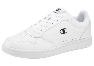 Champion Sneaker CHAMPION NEW COURT, Damen, Gr. 37,5, weiss (wei&szlig;), Synthetik, unifarben, Schuhe Sneaker
