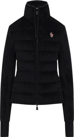 Moncler Cardigan con zip Grenoble - - Knitwear - Donna - Nero - M