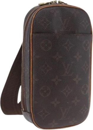 Louis Vuitton Pre-owned Pochette Gange Borsa a Spalla - - Pre-owned - Donna - Marrone - ONE SIZE