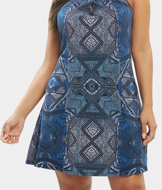 Tart Collections Rumi Plus Dress In Batik Diamonds