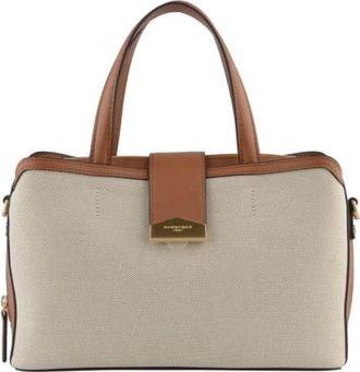 Pourchet Le Cavalcade Lin - Dames - Handtassen - Beige - ONE Size - Leer - Tassen
