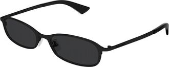 Saint Laurent Mia Zonnebril - Dames - Zonnebrillen - Zwart - 52 MM - Accessoires