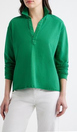 Frank & Eileen Patrick Popover Henley in Birdie Green at Nordstrom, Size X-Large