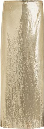 Paco Rabanne Chainmail Maxi Skirt - Gold - 34 (UK6 / XS)
