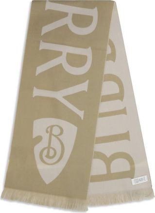 Burberry Womens Beige Wool Scarf