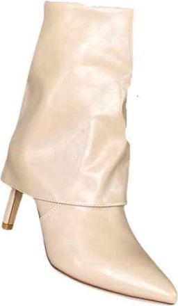 Ikrush Heeled Ankle Bootscasual High Ankle Regular Casual Beige