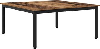vidaXL Mesa De Caf&eacute; Madera Vieja 100 X 100 X 45 Cm Vidaxl