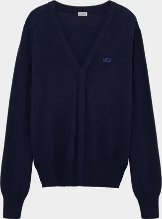 Loewe Men & apos;s Logo Wool-Blend Cardigan