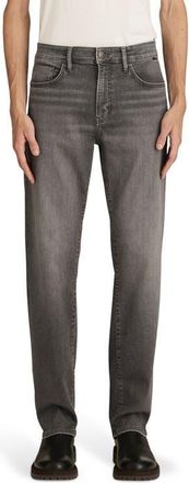 Mavi Zach Straight Leg Jeans in Mid Smoke Supermove at Nordstrom, Size 38 X 30