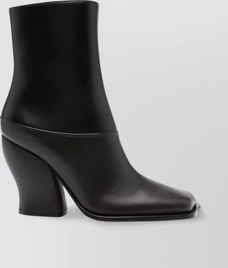 Loewe sculpted heel leather boots