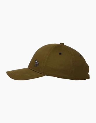 Paul Smith Mens PAUL SMITH ZEBRA CAP BROWN - Size: 1 size