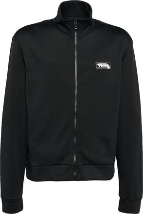 Maison Kitsuné Giacca con applicazione logo - Nero