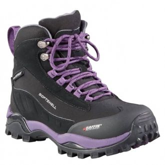 Baffin Womens Hike Winter Boots In Black/plum