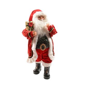 MondoViro Pap&aacute; Noel con un regalo 35x60 cm