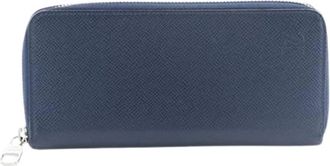 Louis Vuitton Pre-owned Wallets, female, Blue, Size: ONE SIZE Pre-owned Long Wallet