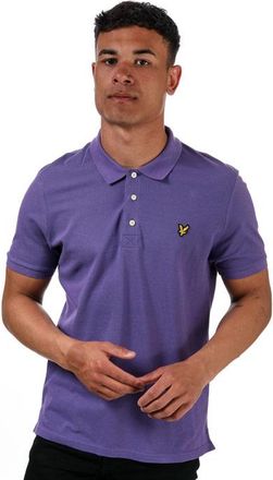 Lyle & Scott Lyle and Scott poloshirt voor heren in effen violet