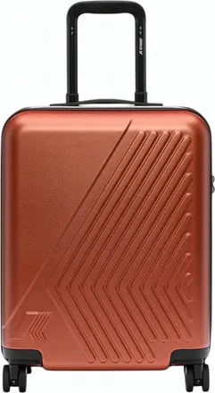 K-Way Eudoxie Logo Polycarbonate Carry On Luggage
