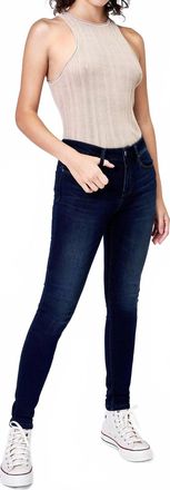 Unpublished Kora Mid Rise Skinny Jeans In Darkstar