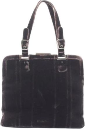 Prada Pre-owned Vintage Handbag - Dames - Vintage Handtas - Bruin - ONE Size - Vintage