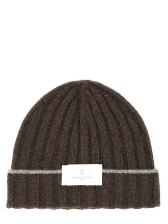 Brunello Cucinelli Brunello Cucinelli Cashmere Beanie Hat