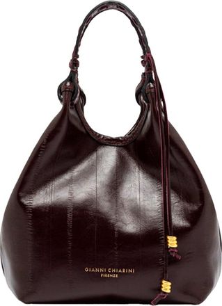 Gianni Chiarini Antique Ruby Dua Leather Crossbody Bag