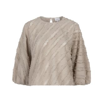 Dante6 Dames, Blouses & Shirts, Beige, Maat: XS Denim
