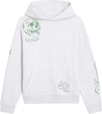 Zadig&Voltaire Felpa con cappuccio Sacha - Grigio