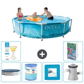 Intex Piscina Con Estructura Redonda - 305x76 Cm - 7-piezas S146
