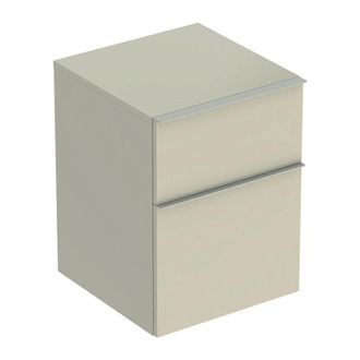 Keramag Keramag - Geberit Icon Armario Lateral, 2 Cajones, 45x60x47,6 Cm, 502315