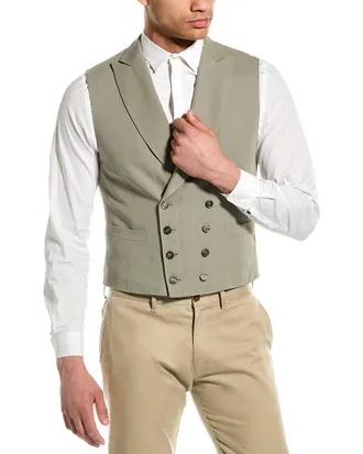 Brunello Cucinelli Linen-Blend Vest